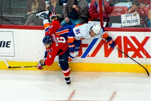 Does a body check alter momentum in betting scenarios?