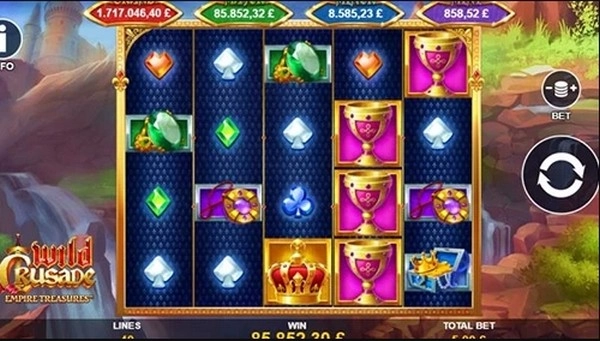 Wild Crusade: Empire Treasures - Legendary Slots of Battle and Jackpot
