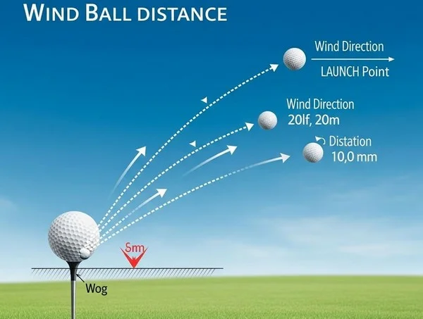 Why is the wind factor a hidden influence in golf betting?