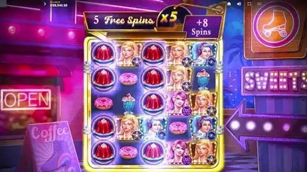 Peggy Sweets offers a retro restaurant chaos filled with high-energy cluster wins.